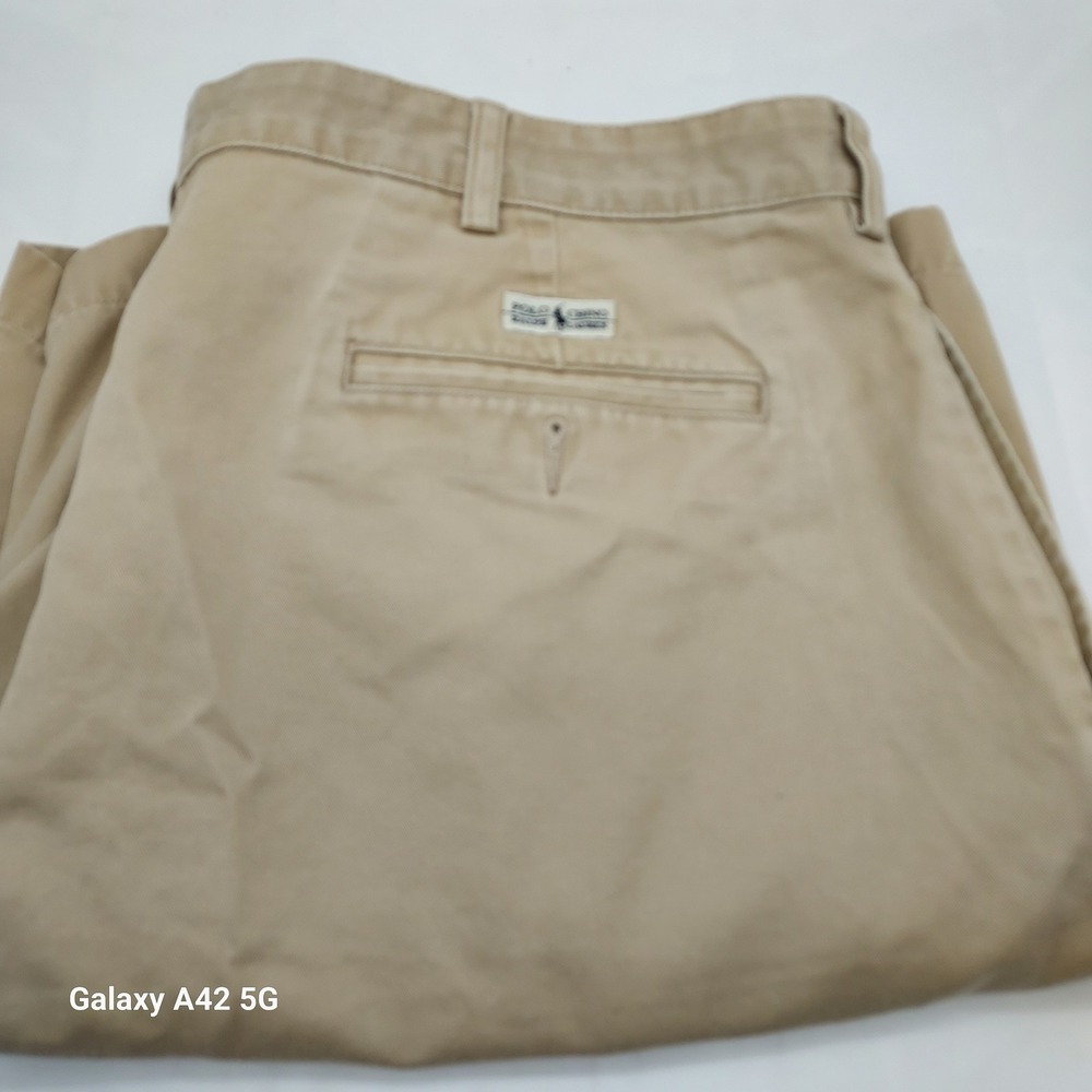 Polo Ralph Lauren Classic Fit Khaki Chino‎ Shorts Men Size 42